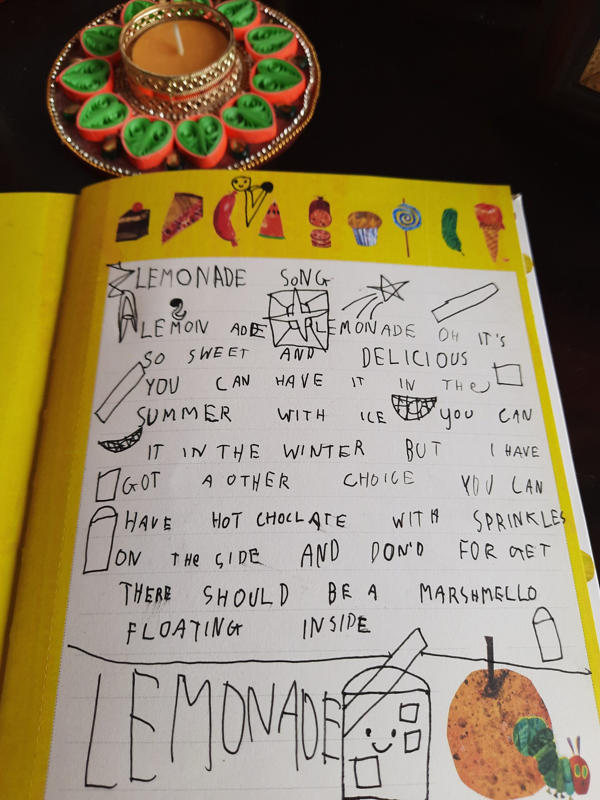 Everyone loves poems written by kids! A fun poem about lemonade by our resident junior poet.